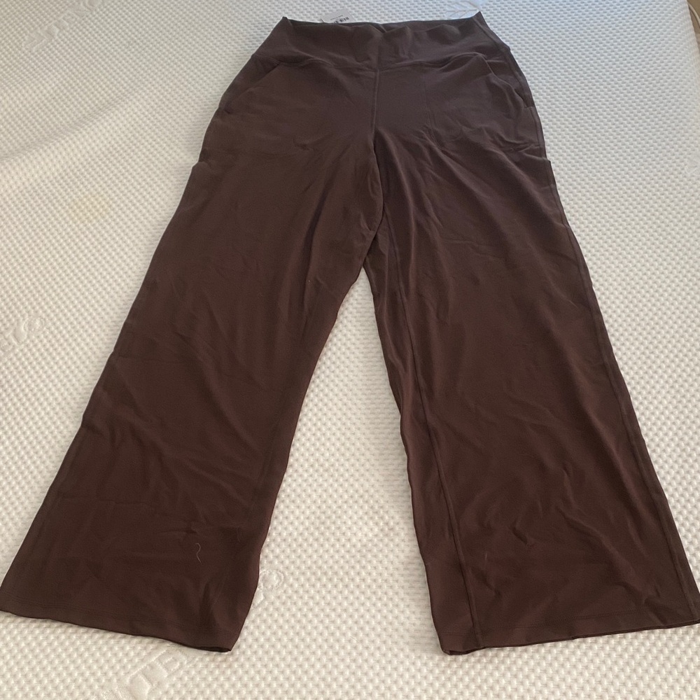 CRZ YOGA Dark Brown Women's Yoga Pants
